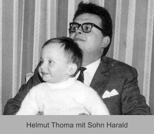 Helmut Thoma mit Sohn Harald